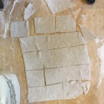 Eggless vegan pasta dough recipe - easyveganmealprep.com