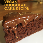 Easy Vegan Chocolate Cake Recipe Oil-free - easyveganmealprep.com