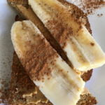 Cinnamon Banana Peanut Butter Toast