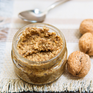 Walnut butter is a great replacement for coconut oil