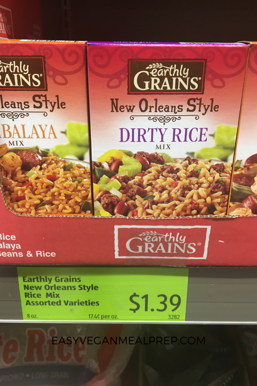 New Orleans style dirty rice.