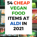 Cheap vegan Aldi food items