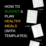 Here's How to budget and plan healthy meals