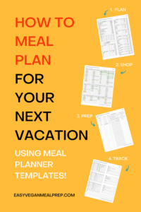 How to meal plan for your next vacation