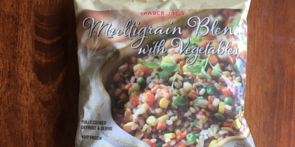 Photo multigrain blend with vegetables