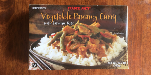 Photo Vegetable Panang Curry trader Joes