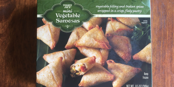 photo Trader joes vegetable samosas