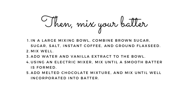 Vegan brownie recipe batter instructions