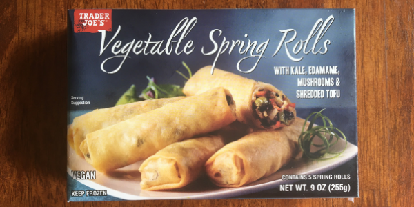 Photo Trader joes vegetable spring rolls